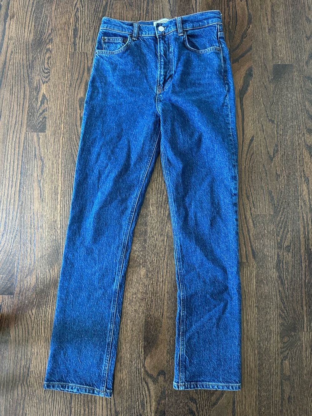 Reformation Lisa High Rise Straight Leg Jeans Organic Cotton Size 26